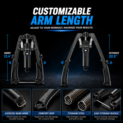 Fitzoraz® Muscle Trainer – Adjustable Resistance Trainer for Home Gym