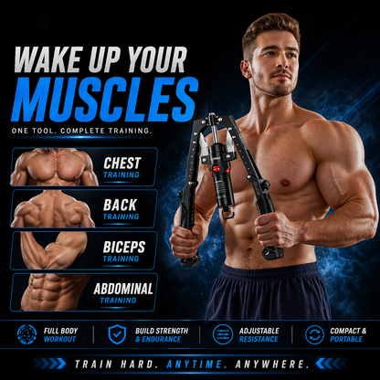 Fitzoraz® Muscle Trainer – Adjustable Resistance Trainer for Home Gym